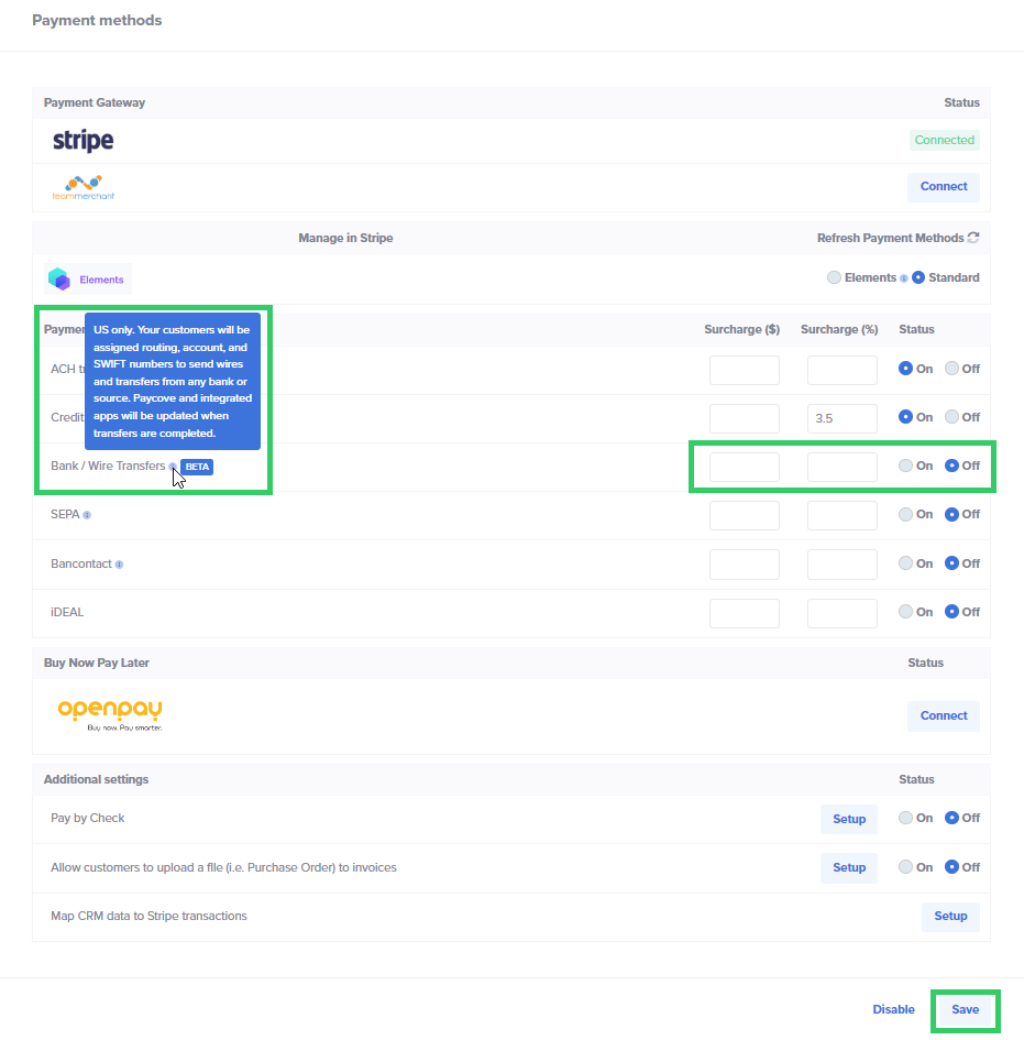 Recurring Wire Bank Text Message Wire Transfers (Beta)