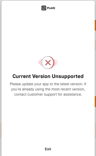 plaid-unsupported